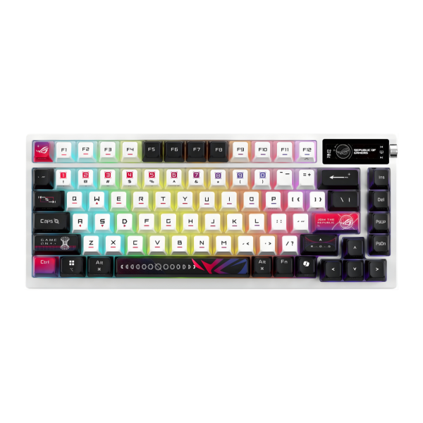 ASUS ROG AZOTH X Gaming Keyboard (Arabic) - White image 2