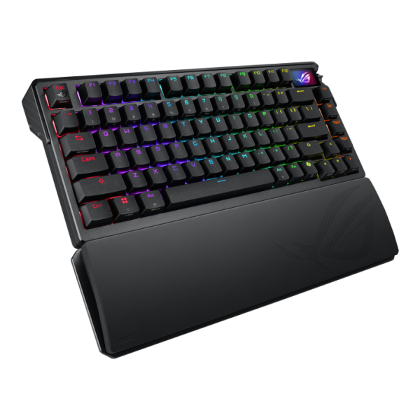 ASUS ROG AZOTH EXTREME 75% RGB Wireless Mechanical Gaming Keyboard Arabic - Black image 4