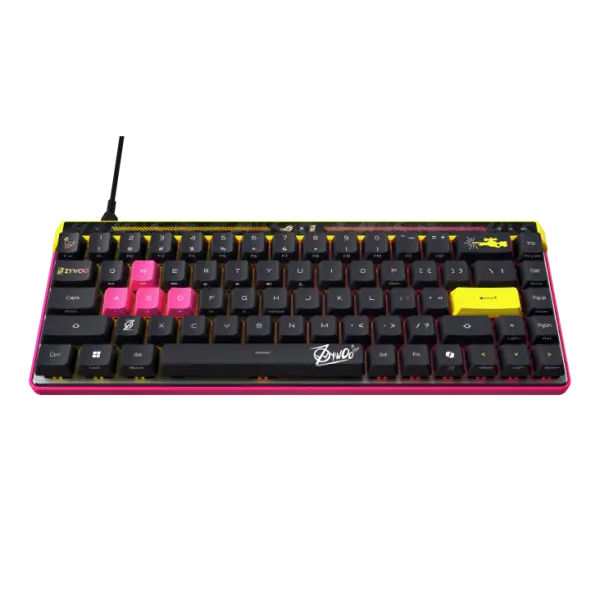 Asus M606 Rog Falchion Ace HFX ZywOo Edition Wired Gaming Keyboard ROG HFX Magnetic Switch - Black image 1