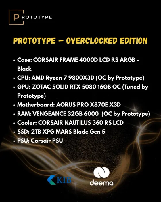 Prototype 9800X3D / RTX 5080 image 1