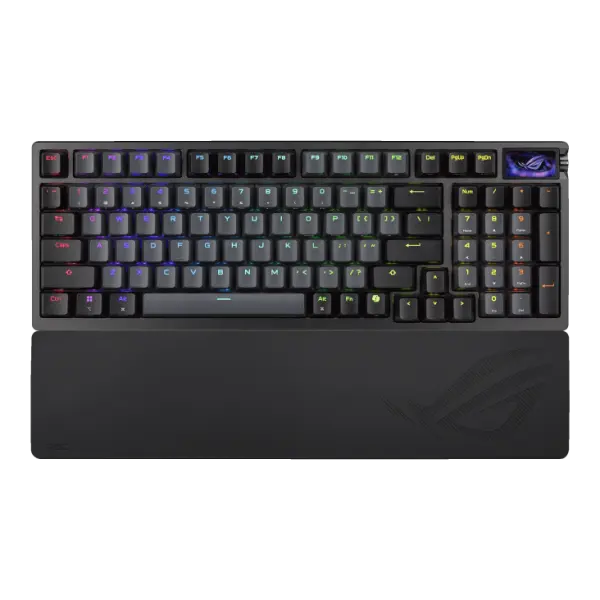 ASUS ROG AZOTH 96 HE Wireless Gaming Keyboard - Black image 1