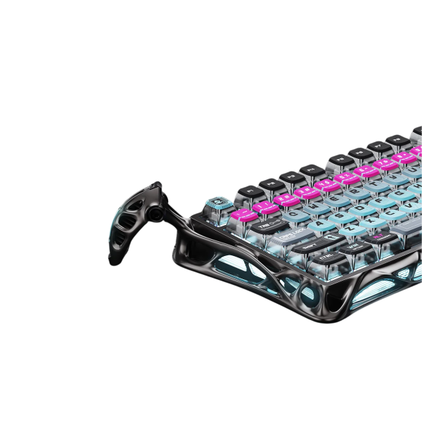 GravaStar Mercury V75 Pro 75% Hall Effect Magnetic Switch Gaming Keyboard - Cyberpunk image 2