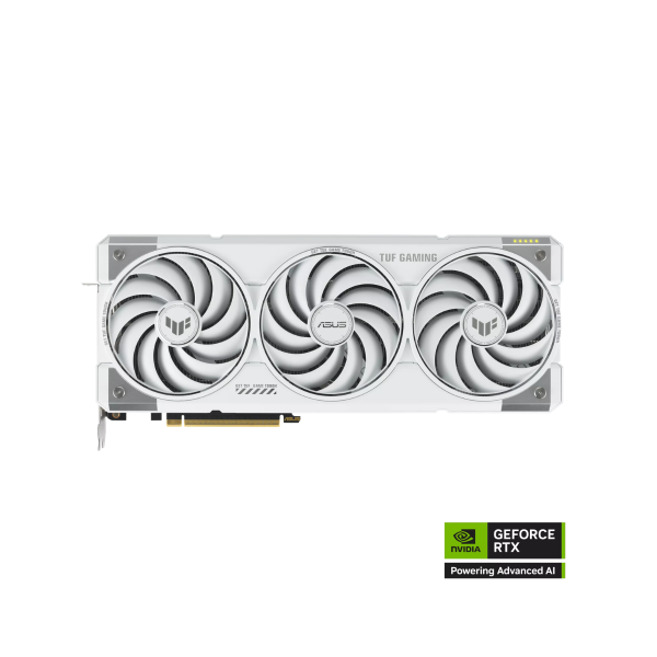 ASUS TUF Gaming GeForce RTX 5070 Ti 16GB OC Graphic Card - White image 1