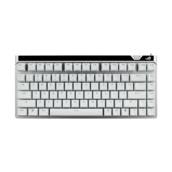 Asus M705 Rog Falchion Ace 75 HE 75% Wired Analog Gaming Keyboard HFX V2 Magnetic Switch Refined and Precise (Arabic) - White image 2