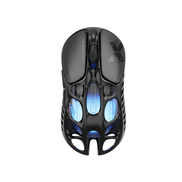 GravaStar Mercury X Wireless Gaming Mouse - Galaxy Black SKU:6972448923378 image 0