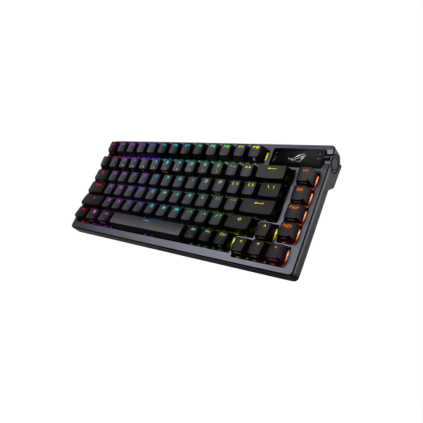 ASUS ROG AZOTH 75% RGB Wireless DIY Mechanical Gaming Keyboard EN/AR - Black image 1