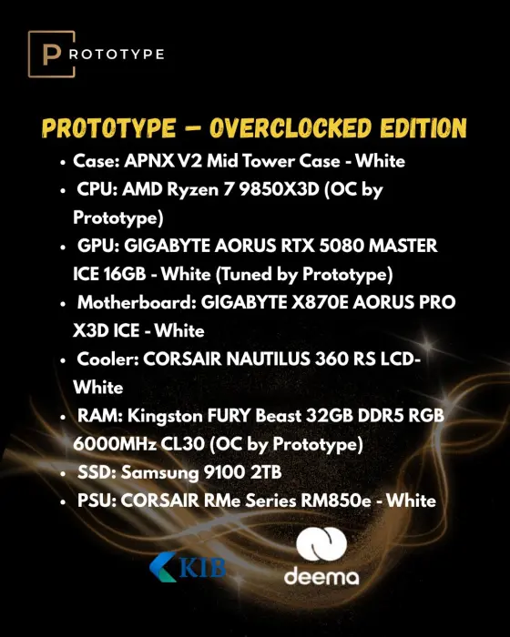 Prototype X3D Elite White image 1
