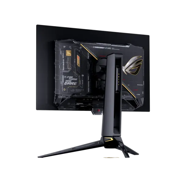 ASUS ROG SWIFT PG27AQWP-G EDITION 20th Anniversary 27 Inch Dual Mode QHD 540Hz, HD 720Hz HDMI 2.1 0.02ms Tandem WOLED Gaming Monitor - Black image 3