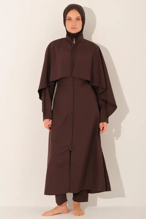 512- بوركيني بني كيب غريس image 1