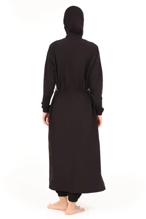 513-اسود عبايه مقاسات كبيره image 1