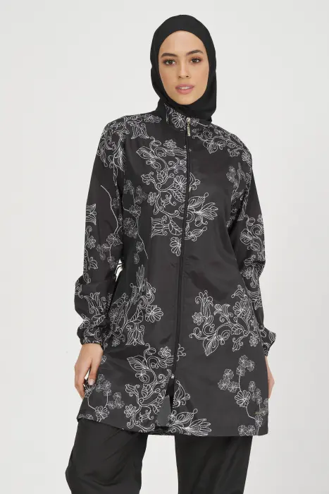 235-اسود ورد أبيض image 4