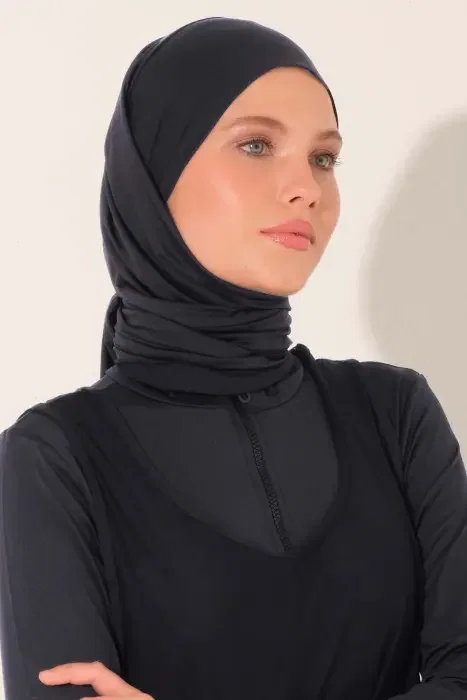 8012 -حجاب مخصص للسباحة مع ربطة تثبيت  image 0