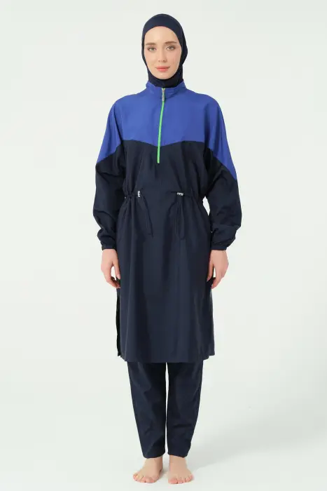 524-blue  navy burkini mid image 0