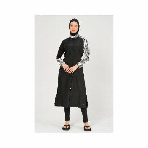 506-عباية أكمام بيضاء image 0