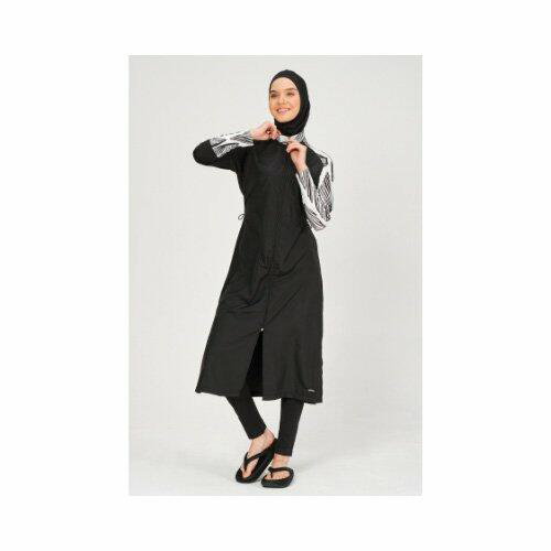 506-عباية أكمام بيضاء image 2