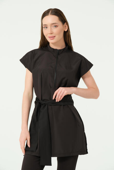 757-black short sleve waterproof image 4