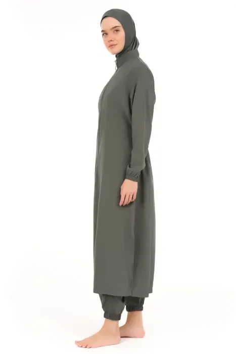 513-زيتي عبايه مقاسات كبيره image 2