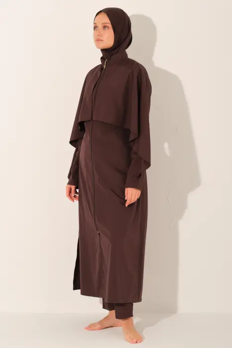 512- بوركيني بني كيب غريس image 2