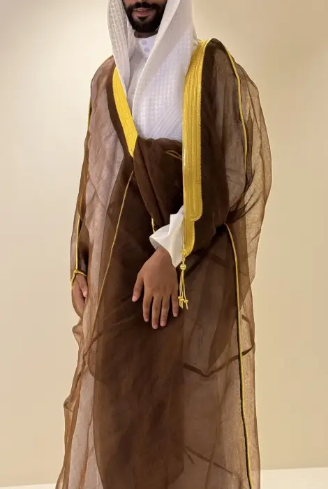 بشت نجفي صوف غزل يدوي image 5