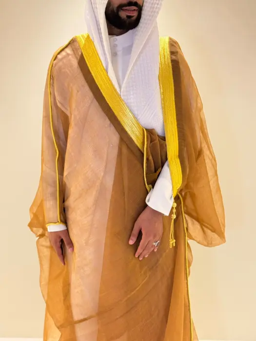 بشت نجفي صوف غزل يدوي image 7