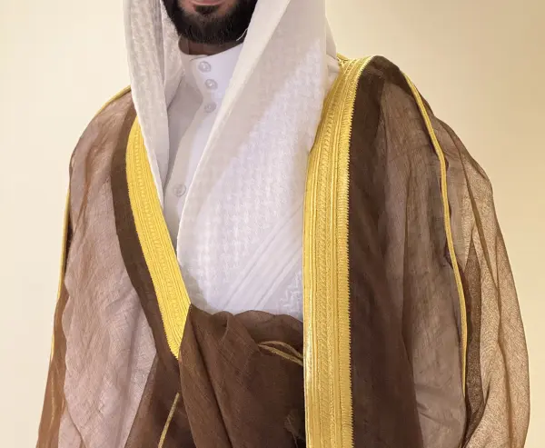 بشت نجفي صوف غزل يدوي image 6