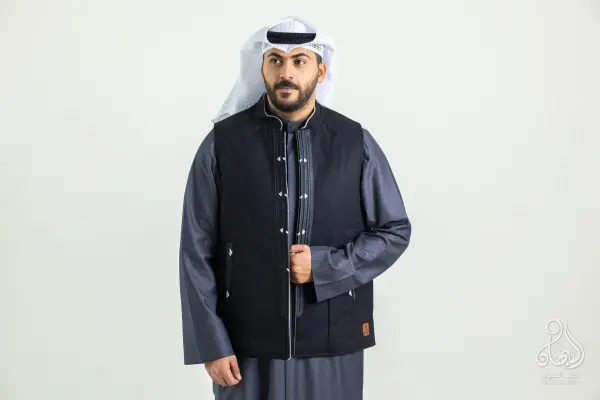 سديري البشت رجالي وجهين جوخ image 3