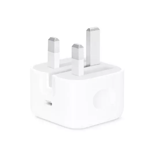 شاحن 20 واط بمنفذ USB-C | أبيض ابل  image 0