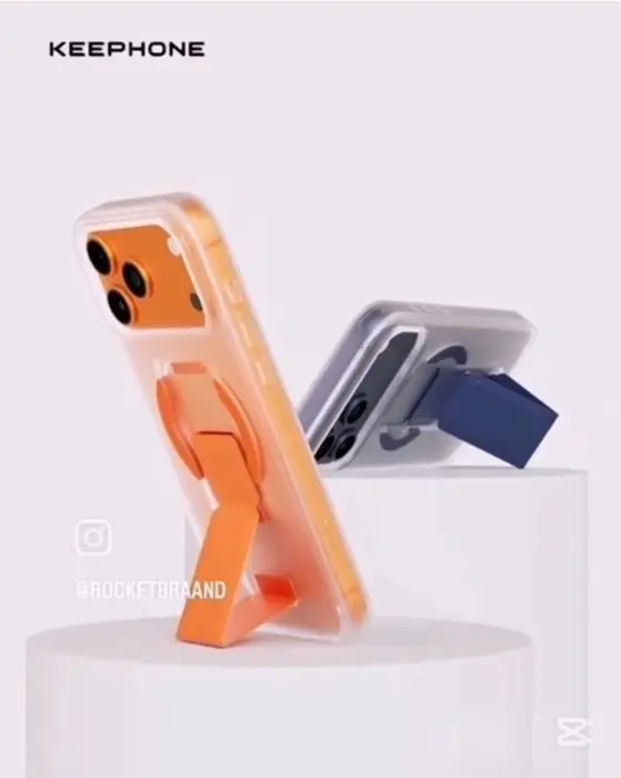 كفر KELEPHONE مع حامل مدمج وميزة MagSnap image 1