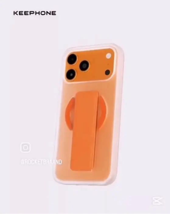 كفر KELEPHONE مع حامل مدمج وميزة MagSnap image 0