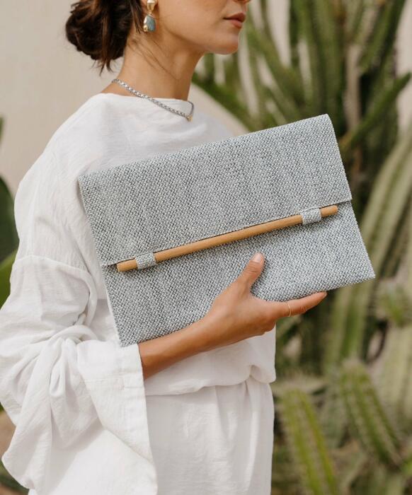 Kaya Clutch - Blue image 0