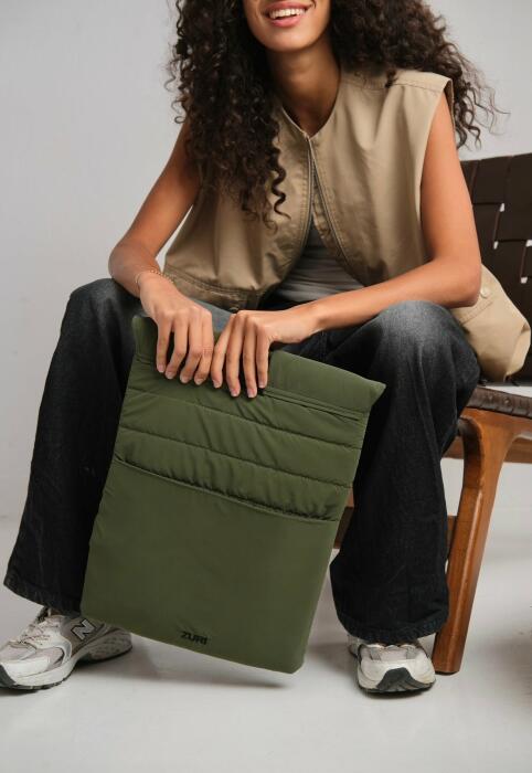 Laptop sleeve - olive image 1