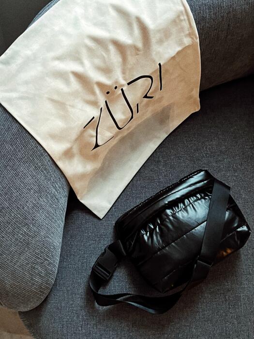 QUAD BLACK WAIST BAG image 2