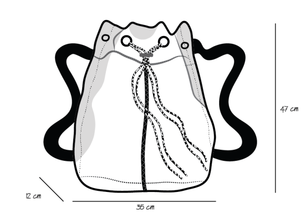 Ofla black backpack image 5