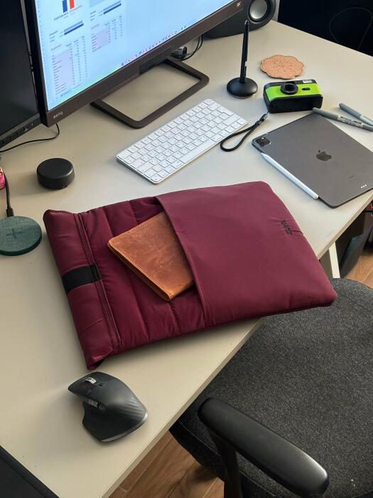 Laptop sleeve - Burgundy image 4