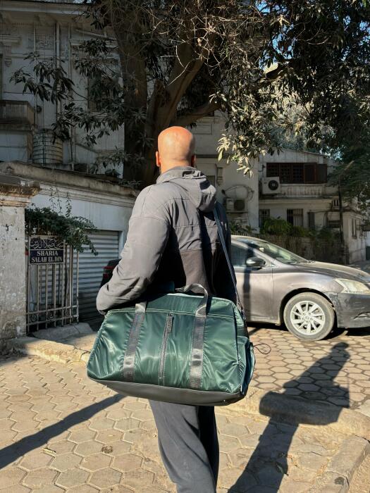 Luna Duffle- Dark olive image 17