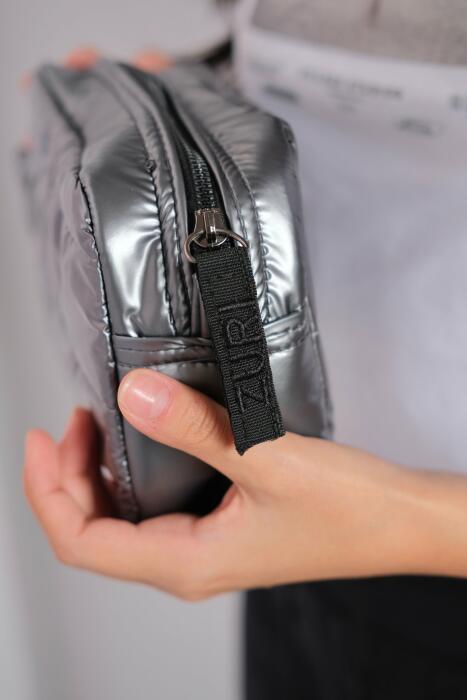 Pouch - dark silver image 4