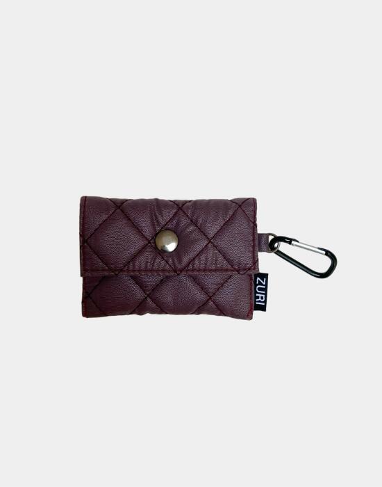 Keychain Wallet - Deep Burgundy image 0