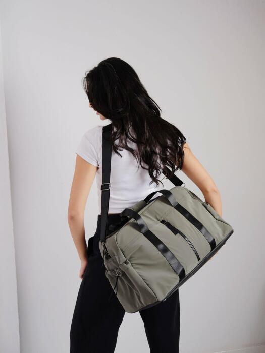 Luna Duffle- Grey image 0
