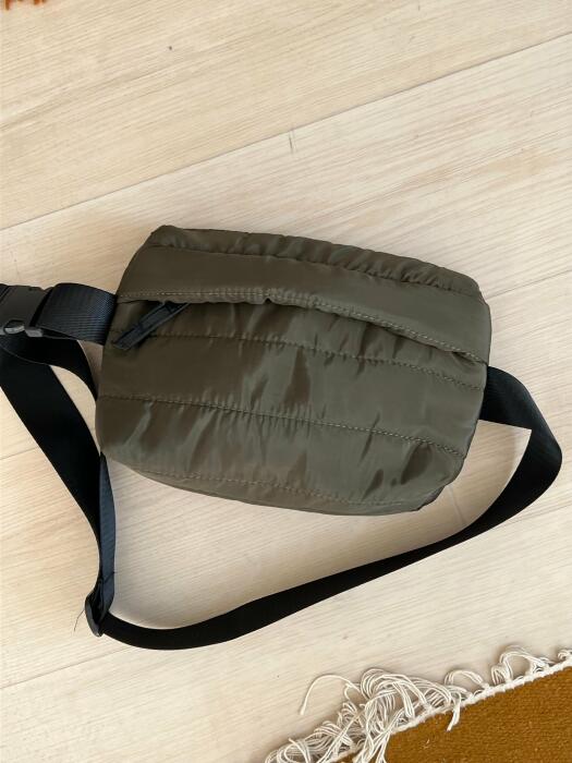QUAD OLIVE WAIST BAG image 1
