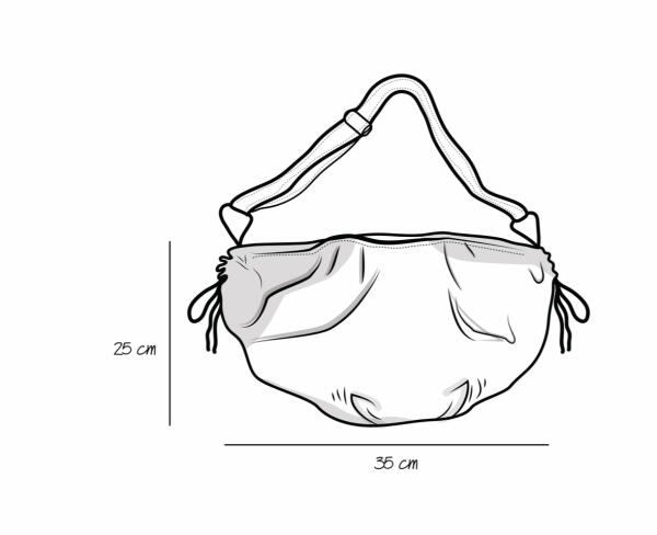 Medium String Bag - Light gold image 4
