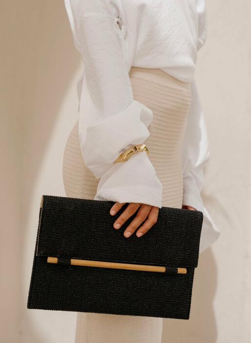 Kaya Clutch - Black image 1