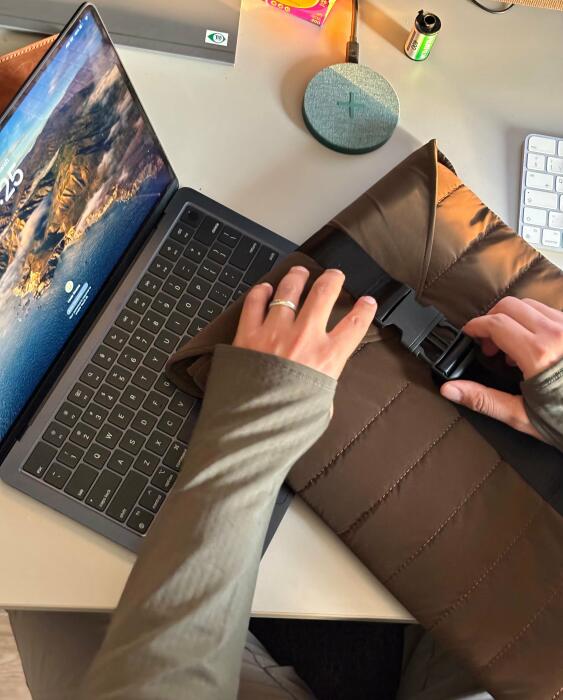 Laptop sleeve - Brown image 3