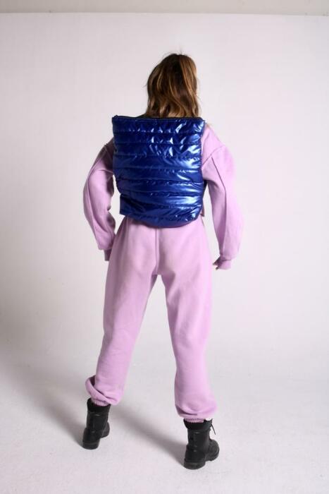 BLUE PUFFY BACKPACK image 2