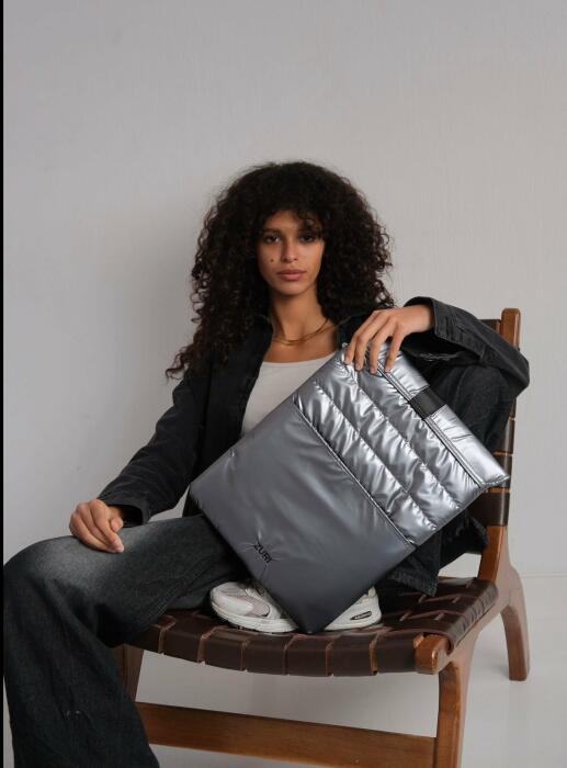Laptop sleeve - dark silver image 1