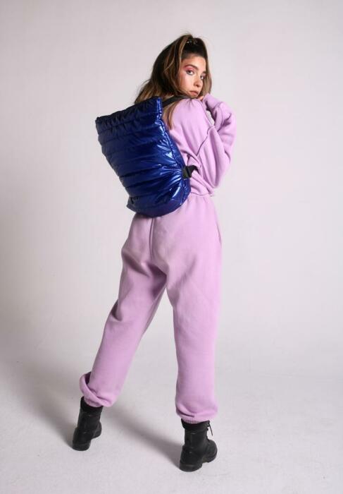 BLUE PUFFY BACKPACK image 0