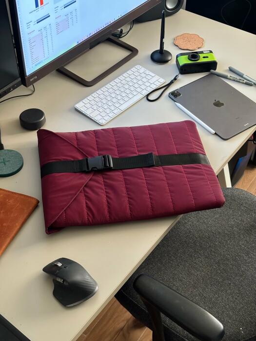 Laptop sleeve - Burgundy image 2