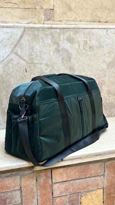 Luna Duffle- Dark olive image 11