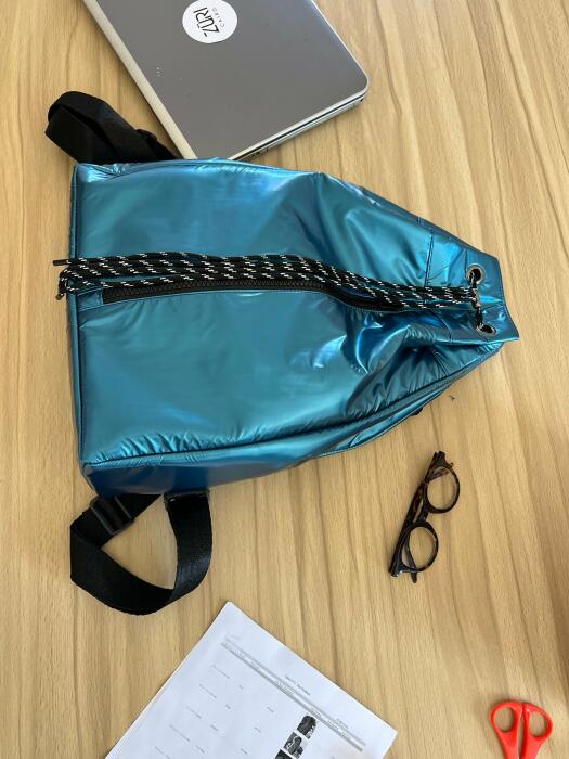 Ofla metallic blue backpack image 4