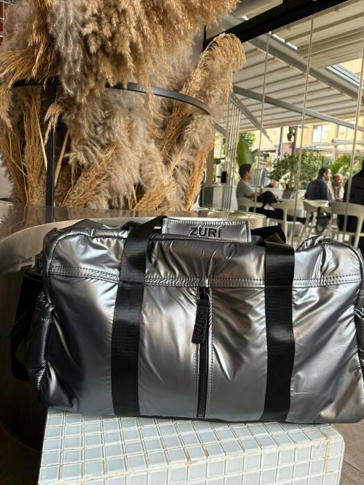 Luna Duffle- Dark silver image 8