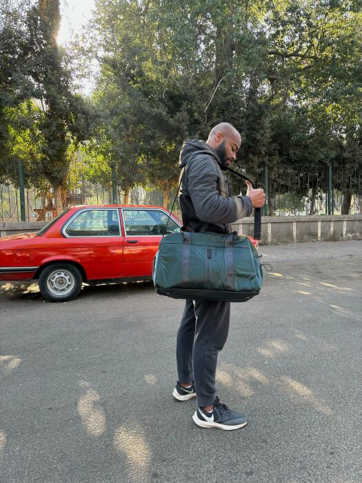 Luna Duffle- Dark olive image 1